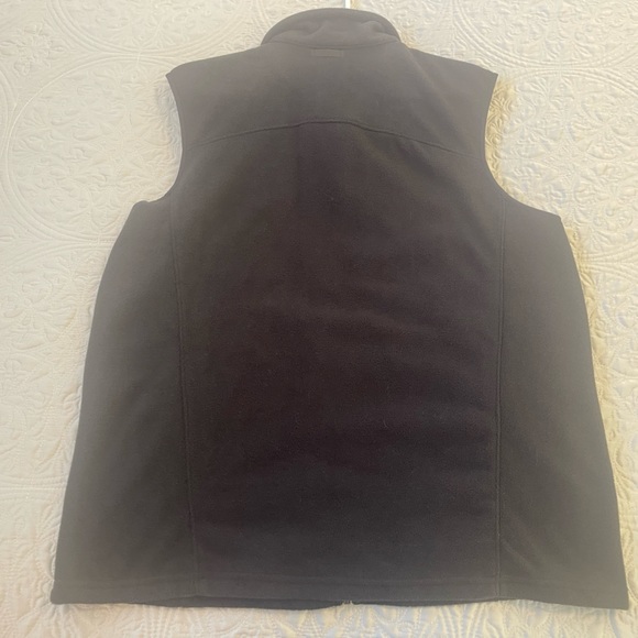 Eddie Bauer Vest Adult medium Full Zip Fleece Outdoor Casual Men - Picture 7 of 10